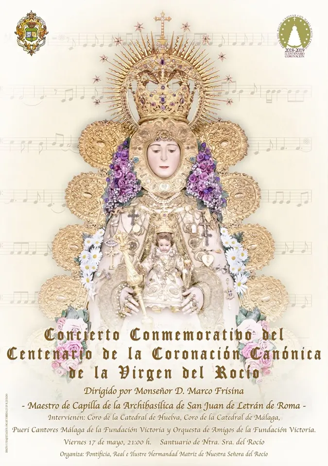 Concierto centenario coronacion rocio 2019