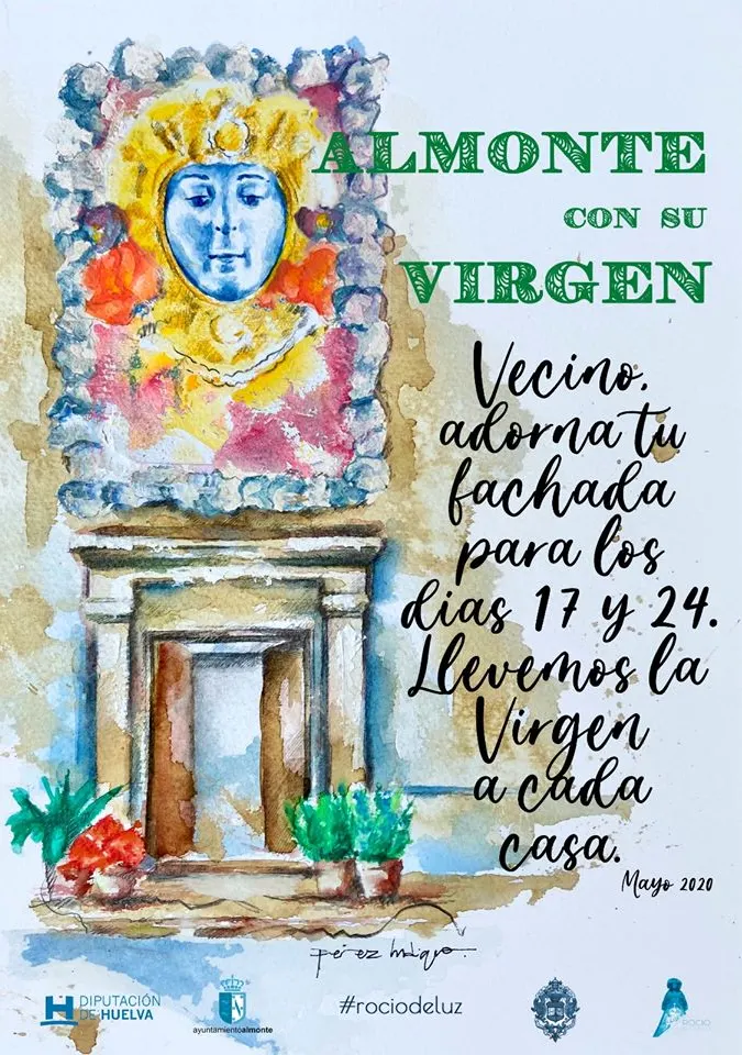 Almonte con su virgen del rocio 2020