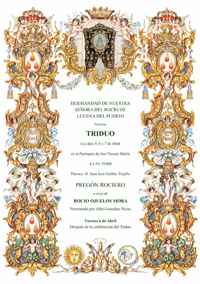 Lucena triduo y pregon 2018