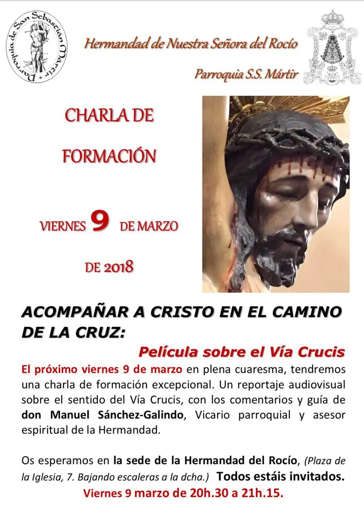 San Sebastian de los Reyes cristo charlas