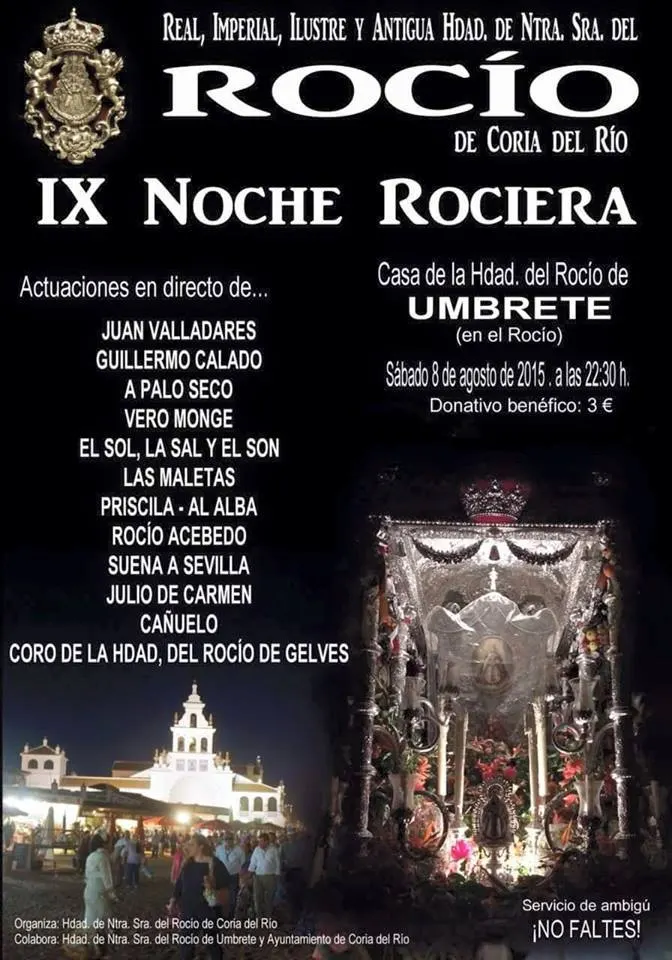 Coria - noche rociera 2015