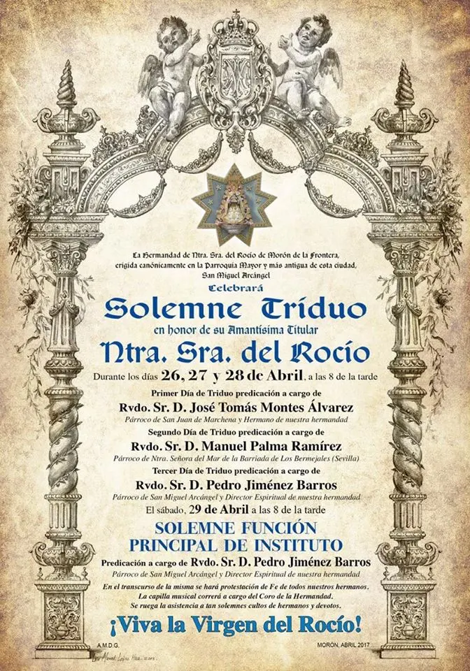 Morón Triduo 2017