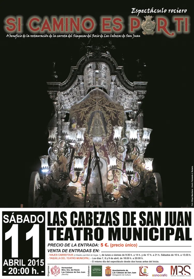 Las Cabezas-Cartel SI CAMINO ES POR TI