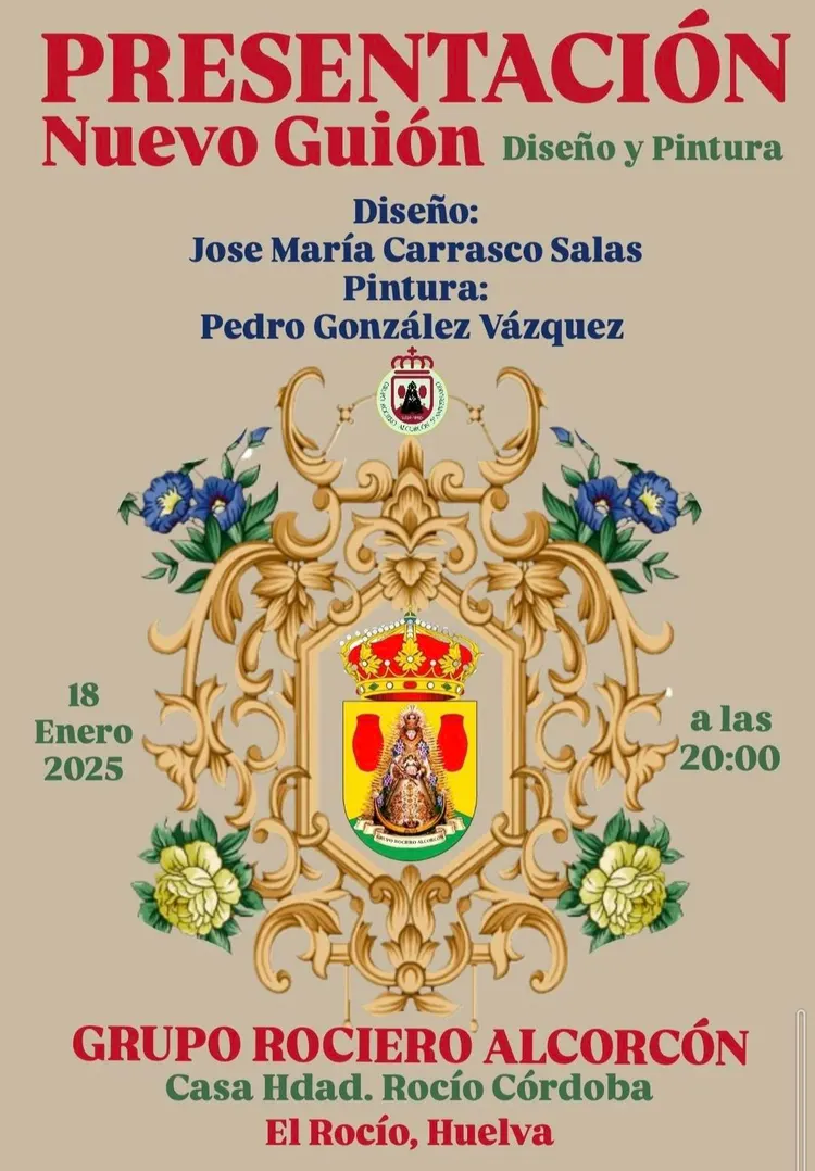 Grupo Rociero Alcorcón - Presentación del nuevo Guión-1