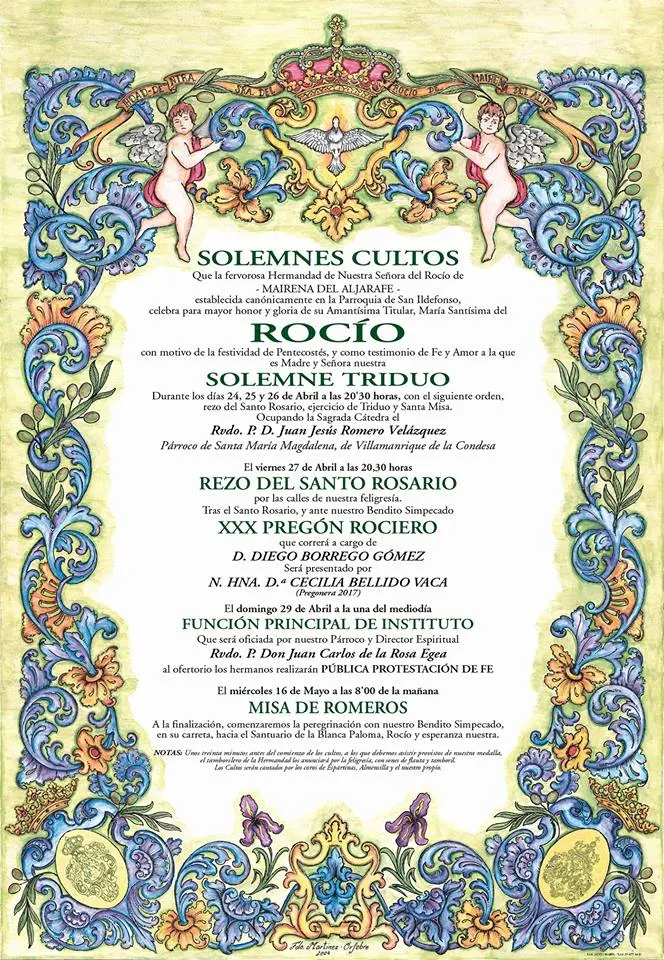 Mairena del Aljarafe triduo 2018