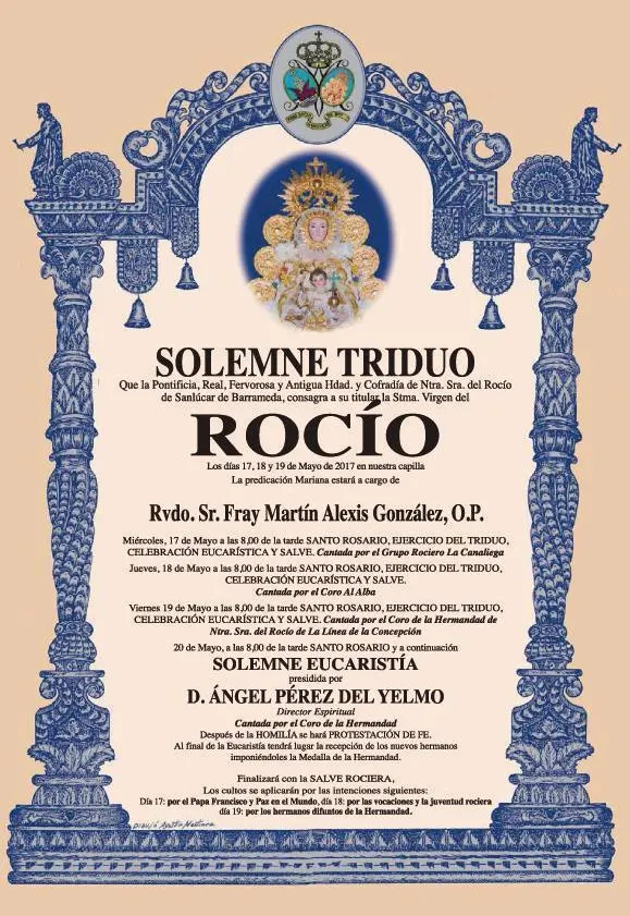 Sanlucar de Barrameda - Triduo 2017