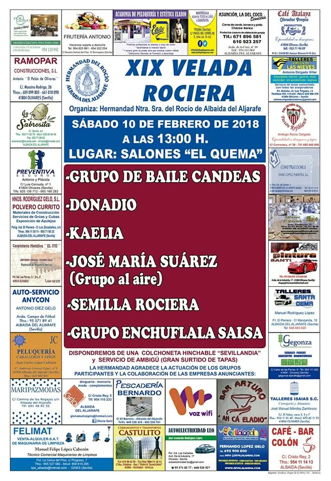 Albaida del aljarafe velada rociera