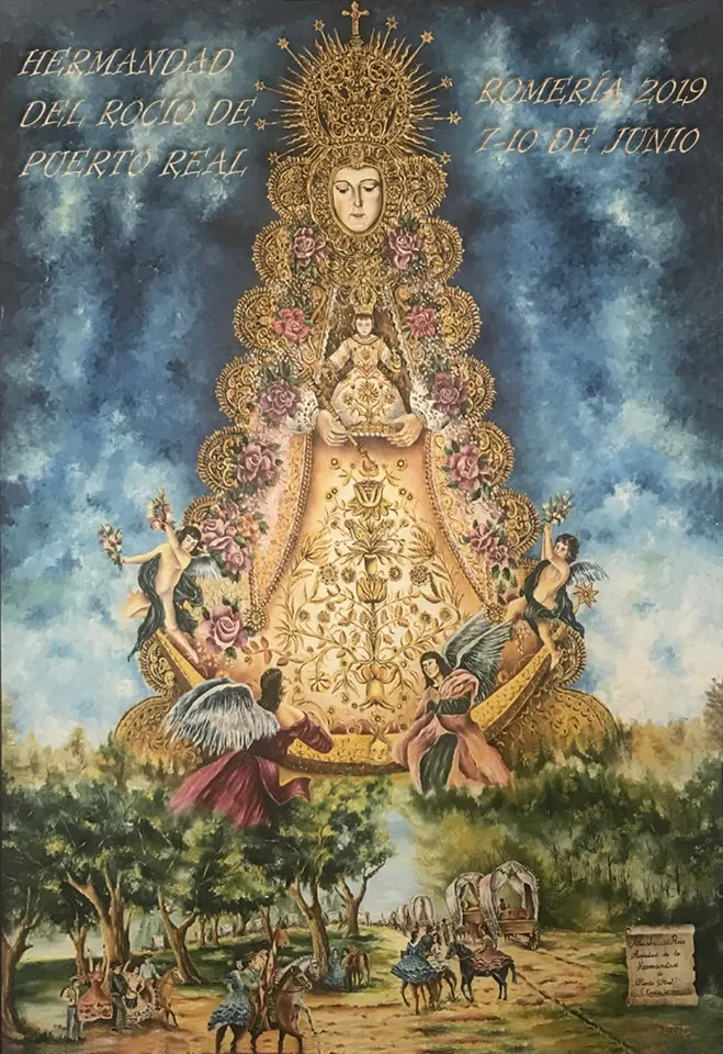 cartel rocio 2019 Puerto Real