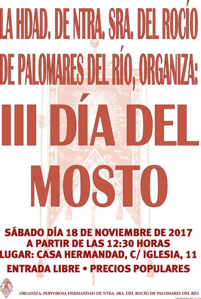 Palomares dia del mosto