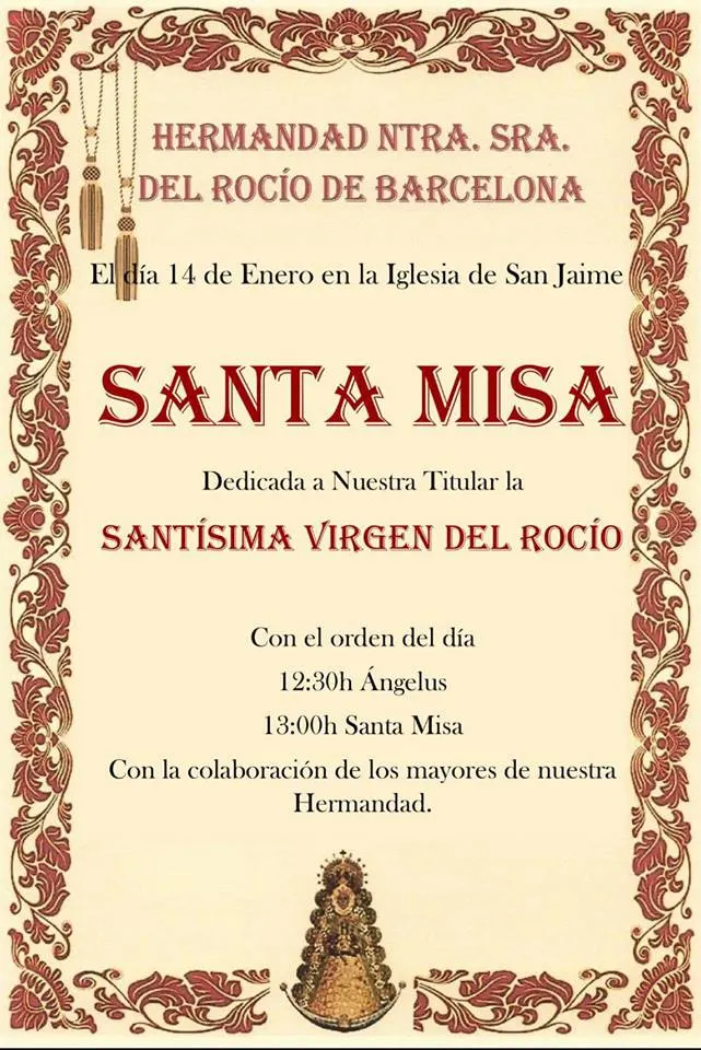 Barcelona santa misa