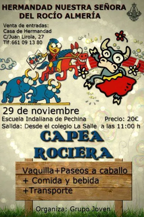 almeria capea rociera