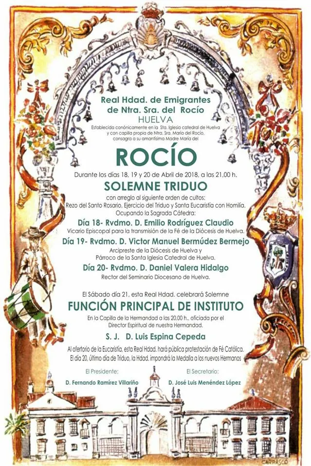 Emigrantes triduo 2018