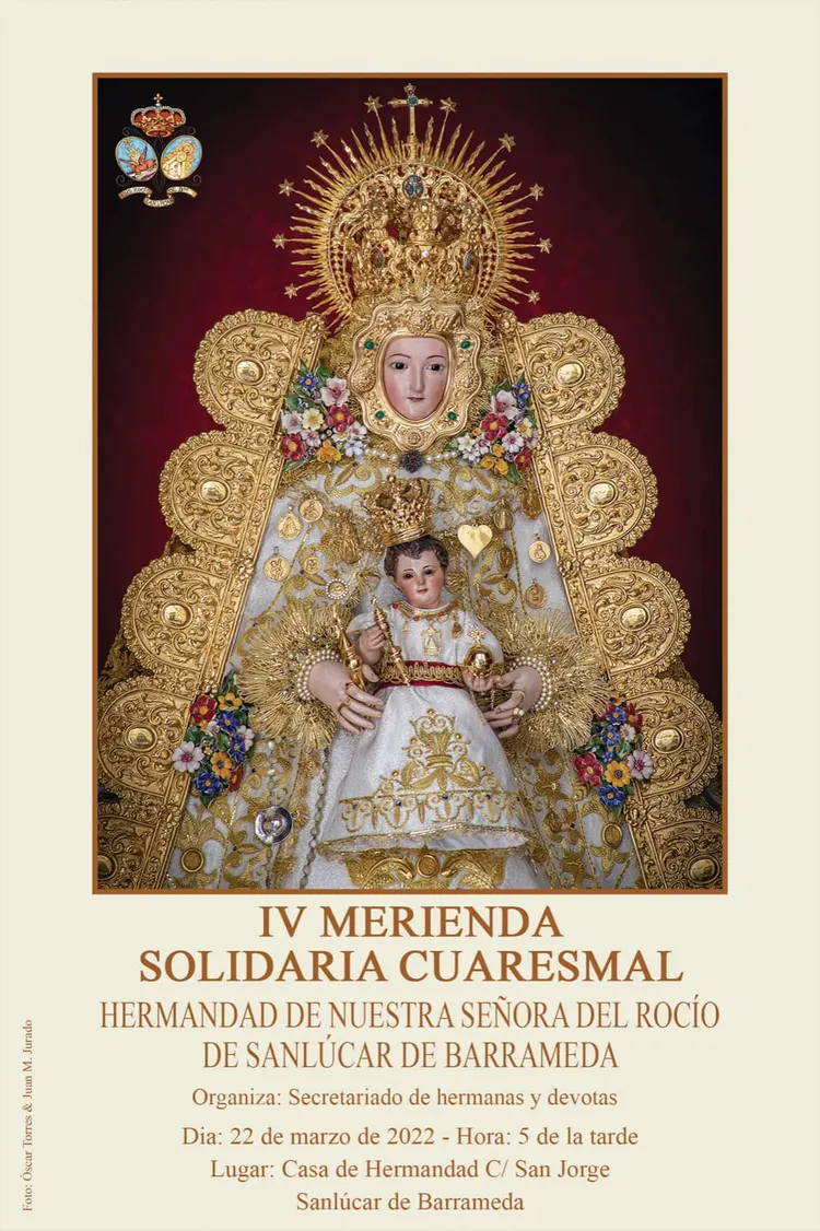Rocio sanlucar de barrameda merienda solidaria