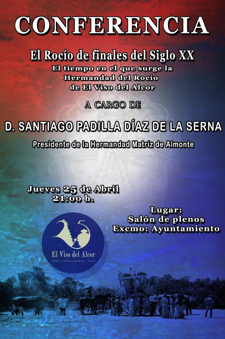 conferencia santiago padilla en el viso del Alcor