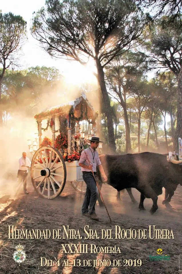 Cartel-de-la-Romería-del-Rocio-2019-de Utrera