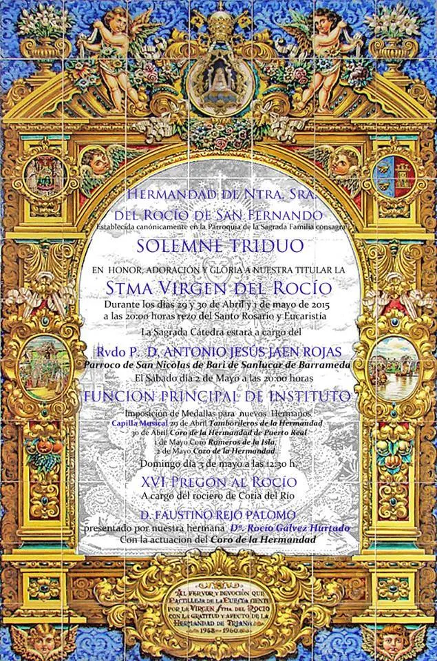 San Fernando Pregón 2015
