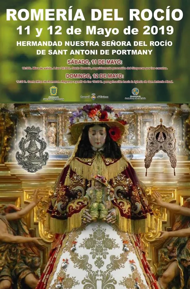 San Antonio de portmany cartel rocio 2'019