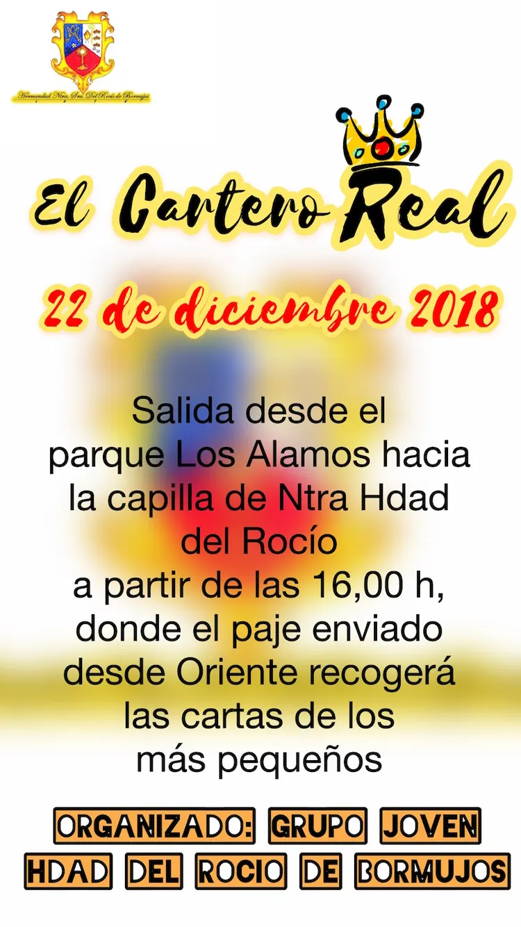 bormujos cartero Real 2018