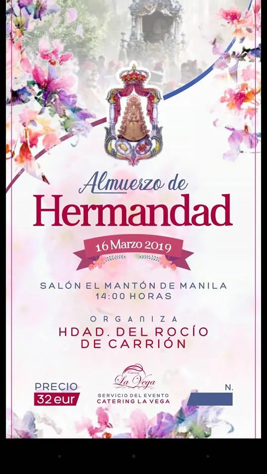 Carrion almuerzo hermandad 2019
