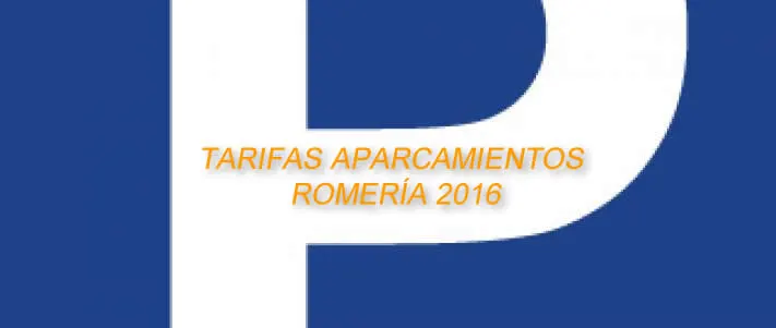 tarfas aparcamientos 2016