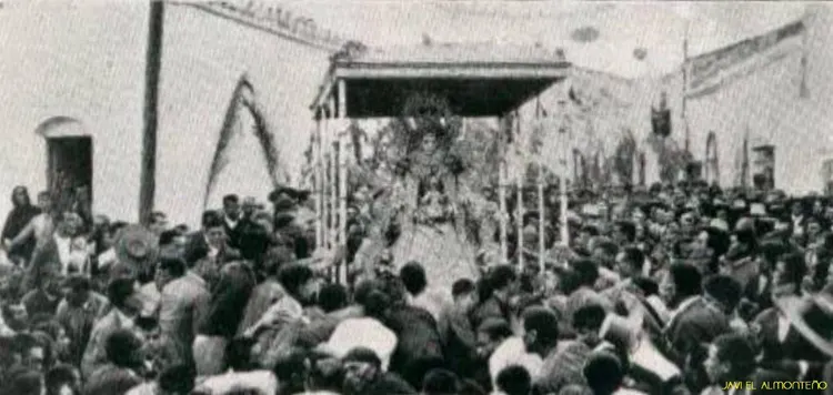 Virgen en Almonte 1920