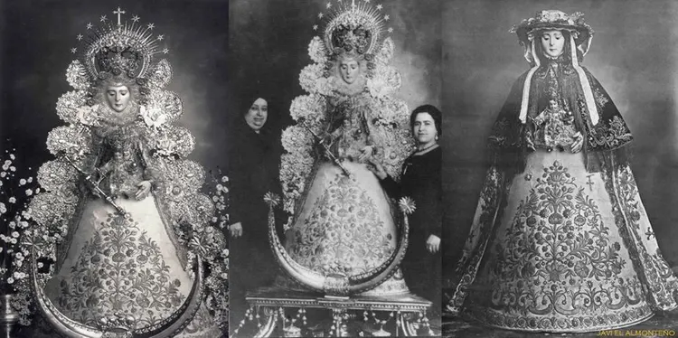 tres curiosas fotos virgen rocio
