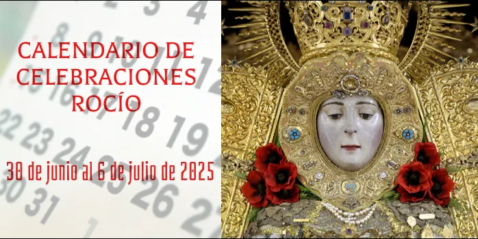 celebraciones para la semana del 30 de junio al 6 de julio en el Santuario de Ntra. Sra. del Rocío-3
