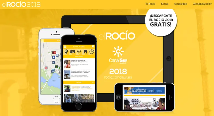 El Rocio app 2018