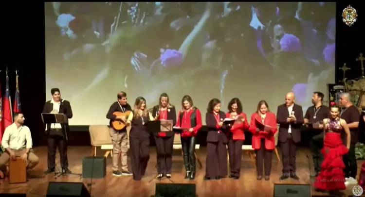 Actuación de cante y baile flamenco Centro Andaluz Federico García Lorca de Tucumán