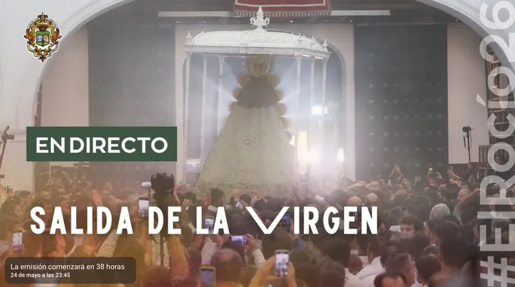 Salida de la Virgen rocio 2026