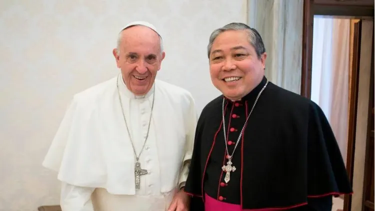 nuncio del papa en la misa pontifical de 2023