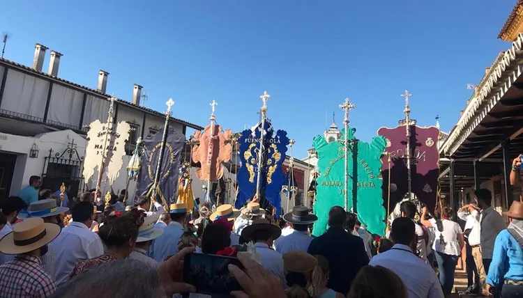 Hermandades de malaga en la misa rocio 2019