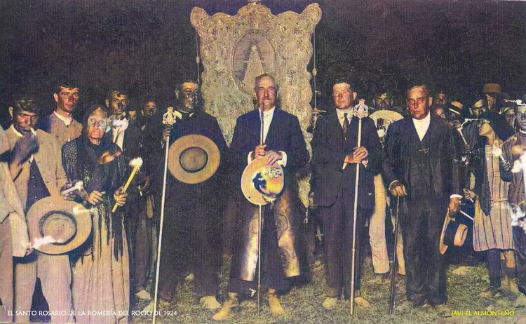 Santo rosario en el rocio 1924
