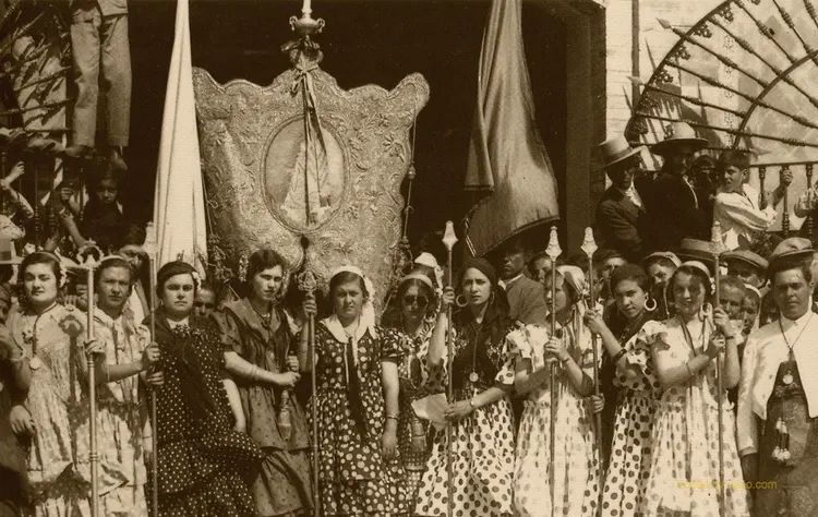 Simpecado antiguoa Matriz Rocio-1