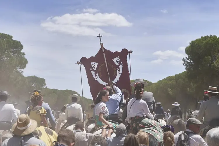 Momentos del Camino al Rocio 2019-Almonte-2
