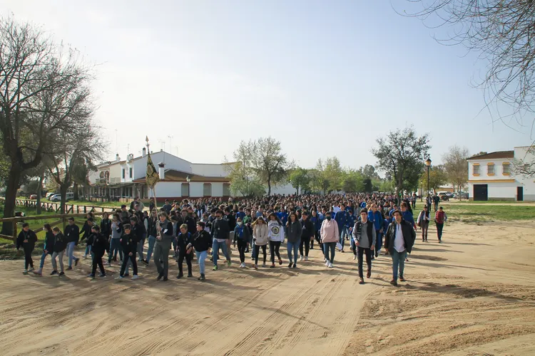 Peregrinacion de jovenes rocieros 2022-1