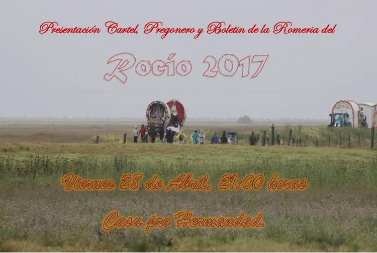 el Cuervo presentacion cartel rociio 2017