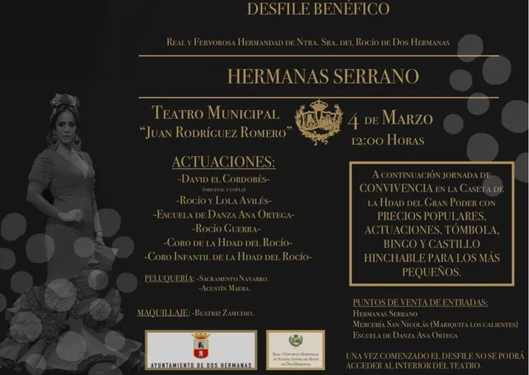 Dos hermanas desfile benefico