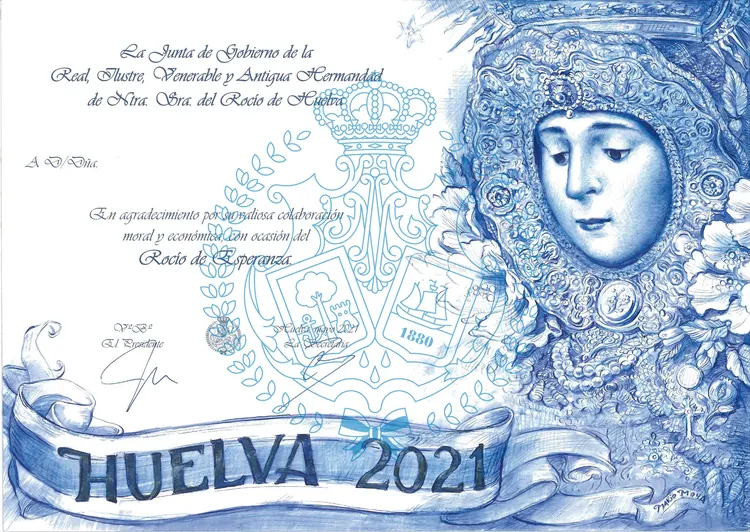 Rocio Huelva donativo 2021