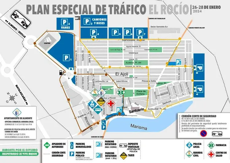 plan trafico peregrinaciones triana 2024