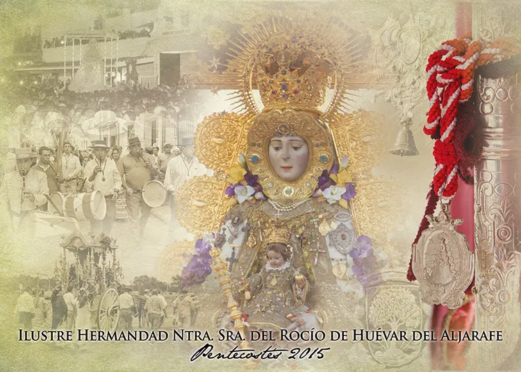 Huevar del aljarafe cartel rocio 2015