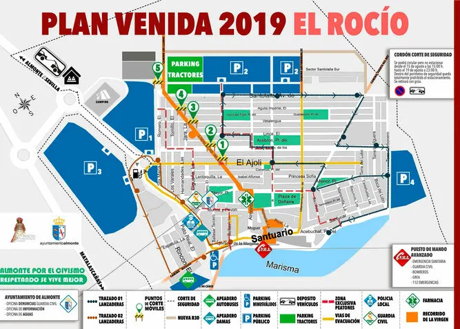Plano-Rocio-aparcamiento-recorrido-traslado_1380172308_103502591_667x478