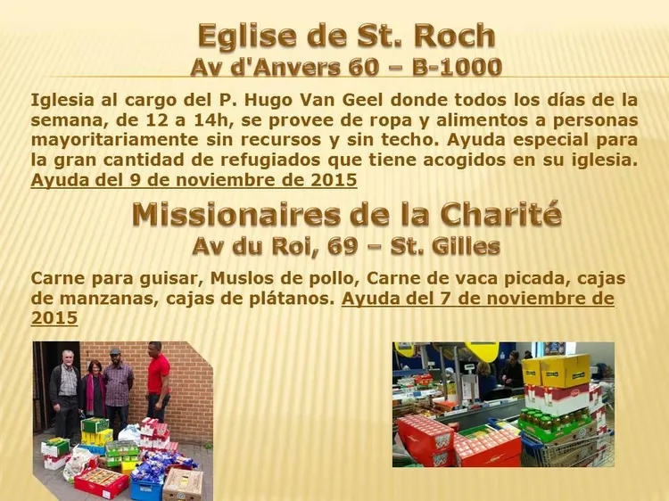 Bruselas caridad