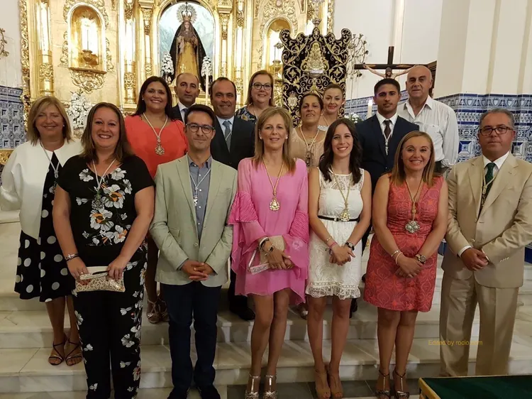 Isla Cristina posesión hermanas mayores 2017Toma 6