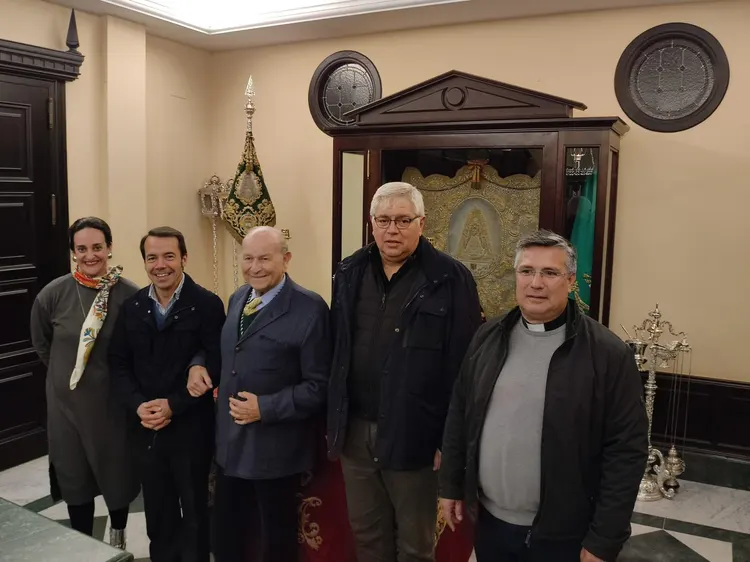 medalla andalucia de Domecq a la virgen rocio 2024