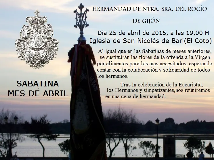 Gijón Sabatina de Abril