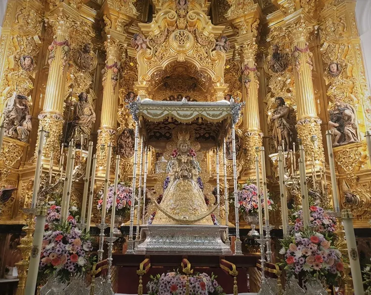 Paso de la virgen rocio bambalinas 2019-2