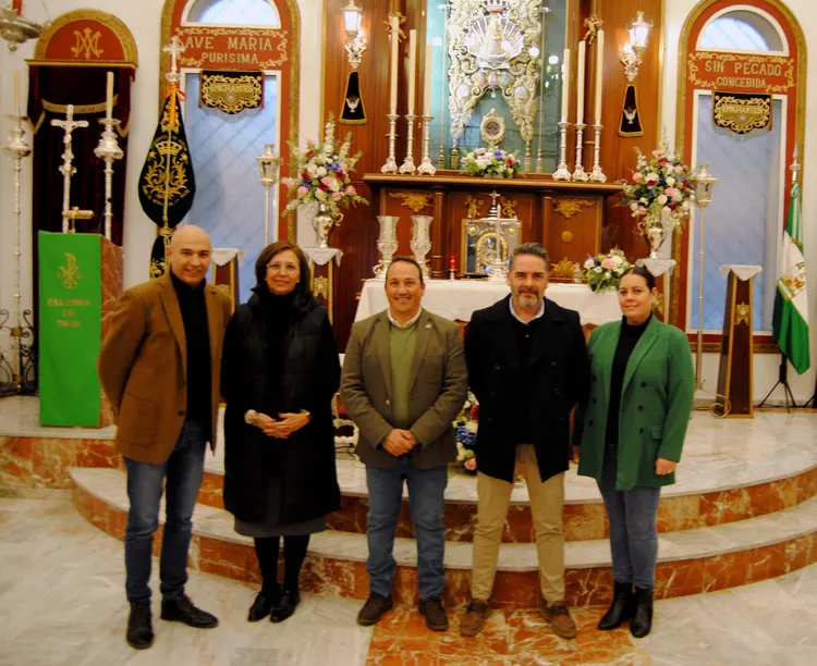 presentación del cartelista y el pregonero de la romería 2023 de la Hermandad de Emigrantes.-3