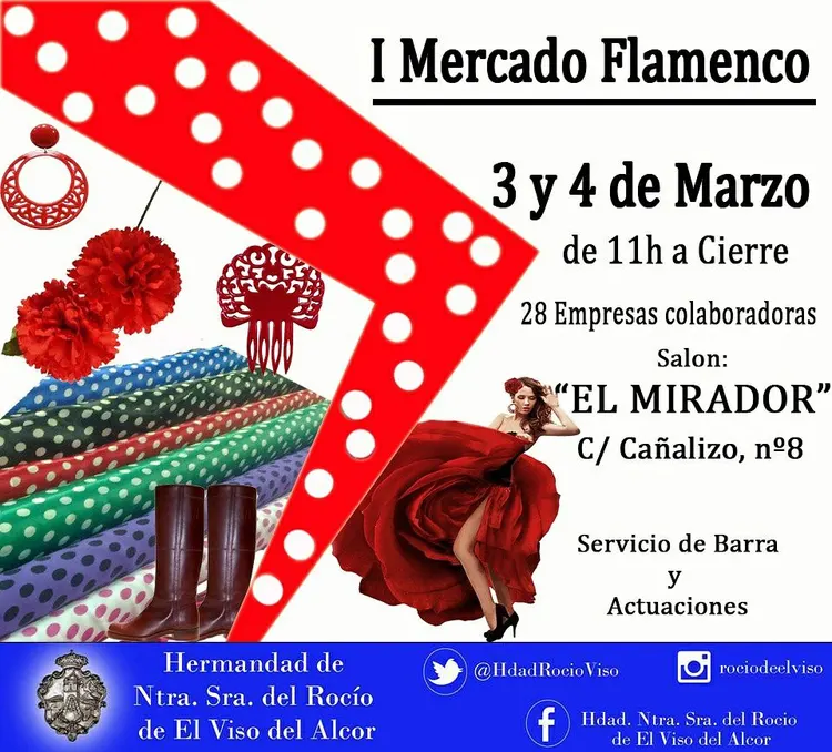 Viso del Alcor I mercado flamenco