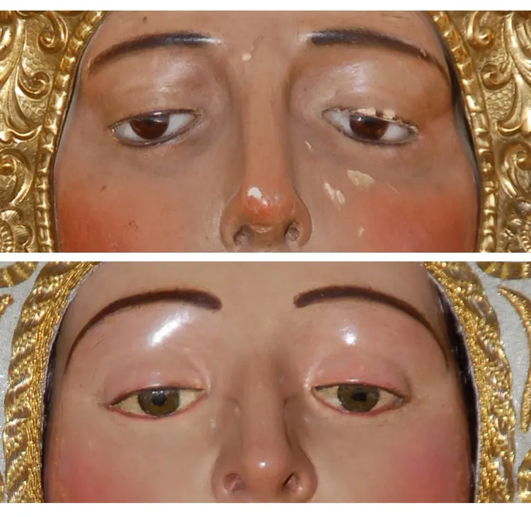 Virgen del Rocío de la Colegial del Salvador-1